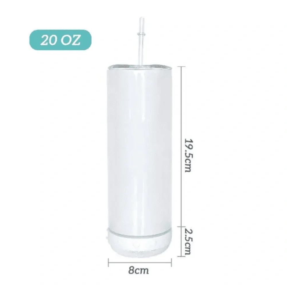 *NEW*‎ 20 oz Bluetooth Sublimated Speaker Tumbler